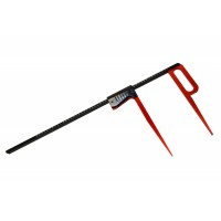 Průměrka KINEX BLACK&RED - 80 cm